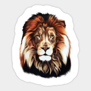 Hand drawn Lion! Sticker